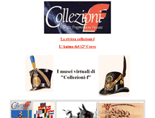 Tablet Screenshot of collezioni-f.it